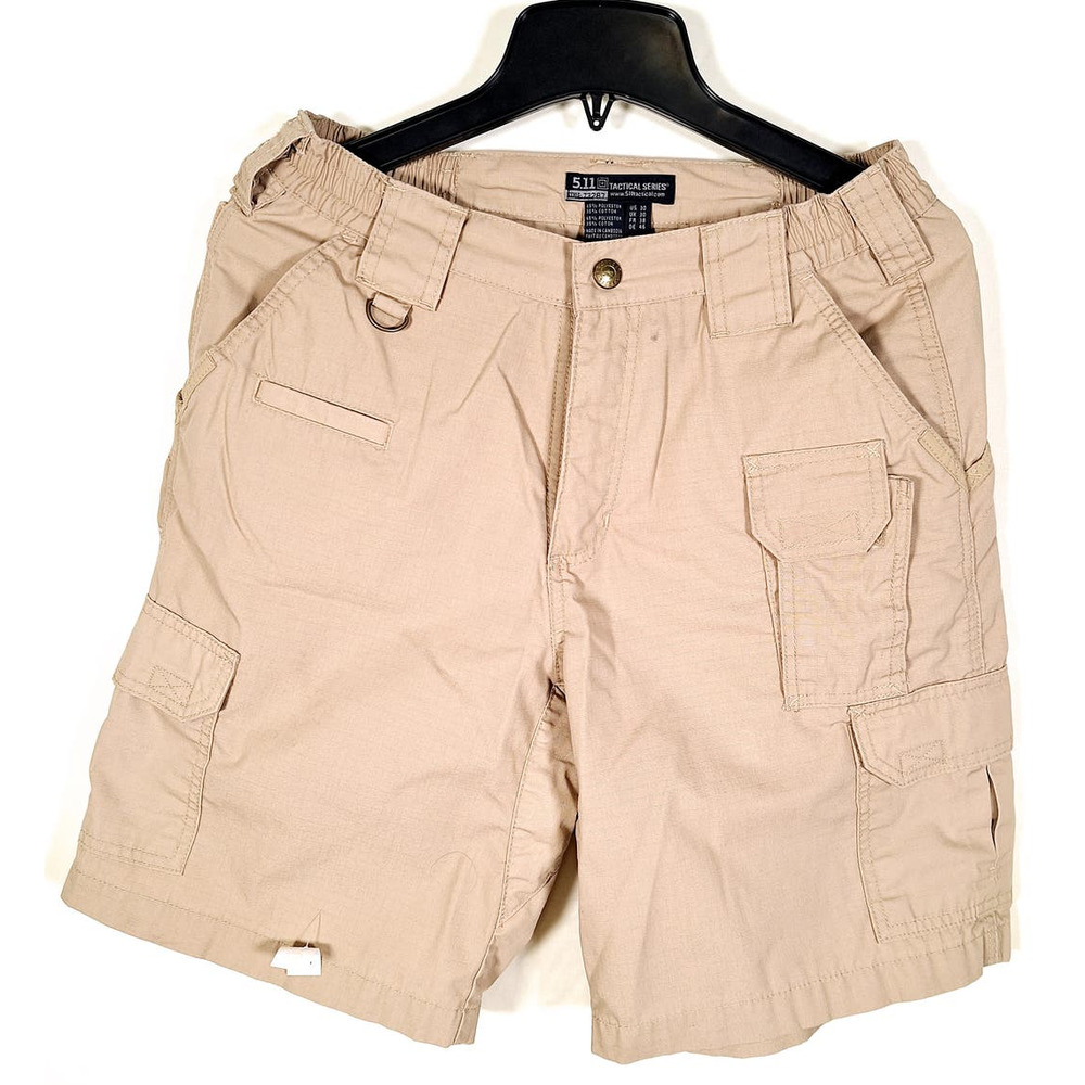 5.11 Tactical Series Men's Cargo Tactical Shorts Tan Size 30